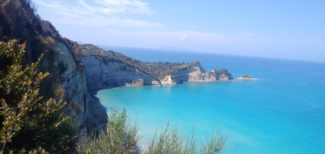 Lefkes Apartments Sidari ซีดารี ภายนอก รูปภาพ
